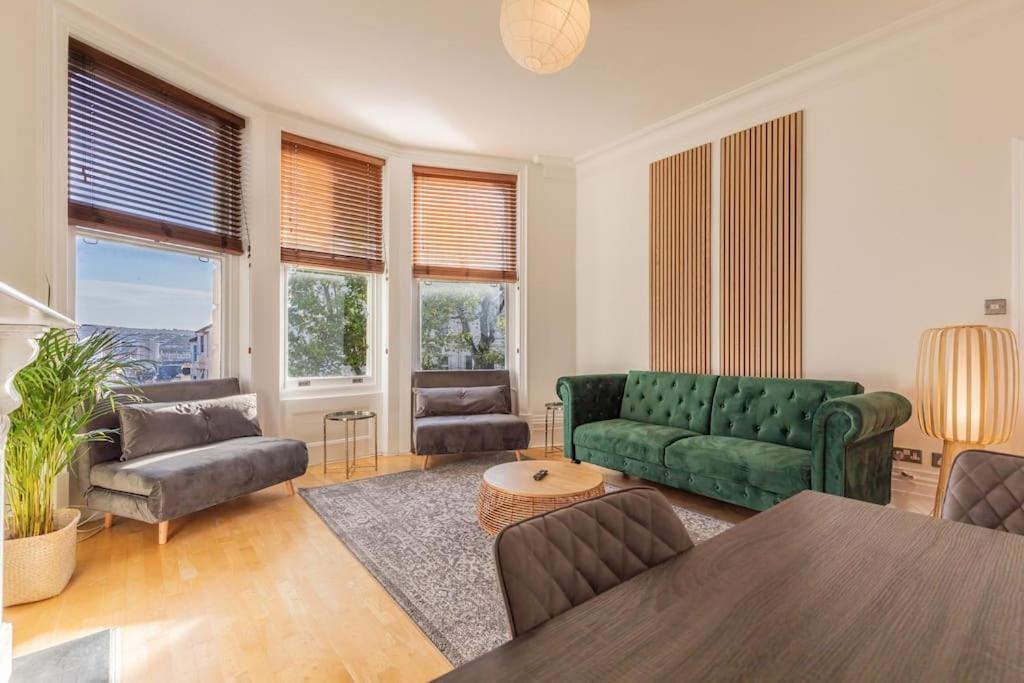 Victorian Flat Close To Station With Large Garden Apartment Brighton Exterior foto
