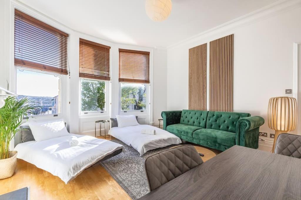 Victorian Flat Close To Station With Large Garden Apartment Brighton Exterior foto